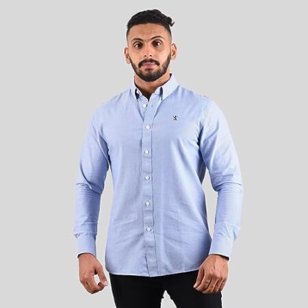 Giordano Light Blue Shirt - Image 4